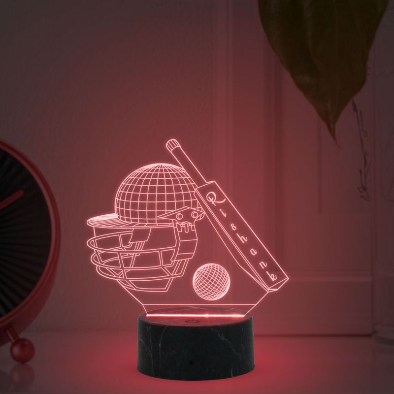 Cricket 3D Led Night Light Bedroom Beside Decor